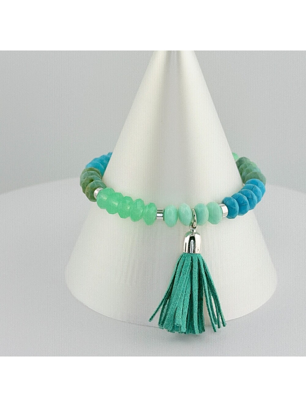 Bomb Party Single Stack Bracelet - on Silver Plating #126